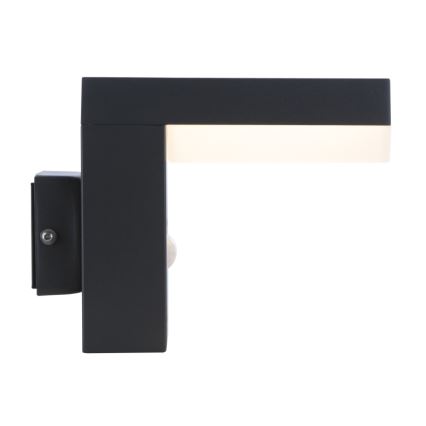 Globo - LED utomhusvägglampa med sensor LED/9,5W/230V IP44