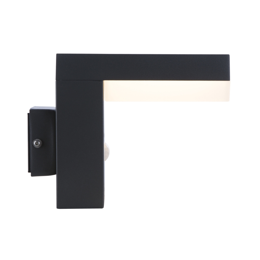 Globo - LED utomhusvägglampa med sensor LED/9,5W/230V IP44