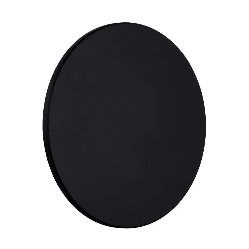 Globo - LED vägglampa för utomhusbruk LED/15W/230V 3000/4000/6000K diameter 25,2 cm IP44 svart