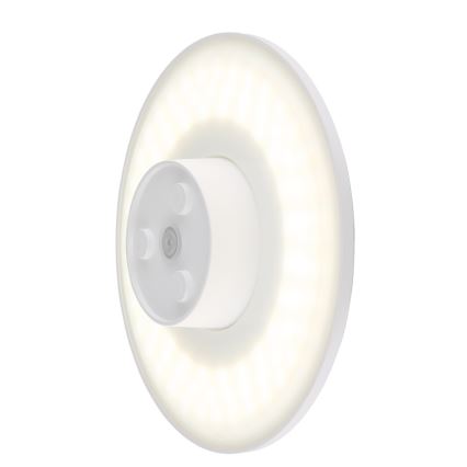 Globo - LED vägglampa för utomhusbruk LED/15W/230V 3000/4000/6000K diameter 25,2 cm IP44 vit