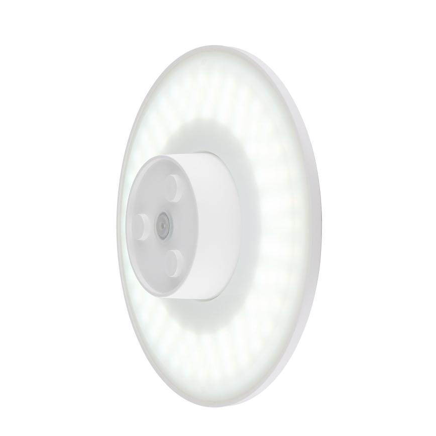 Globo - LED vägglampa för utomhusbruk LED/15W/230V 3000/4000/6000K diameter 25,2 cm IP44 vit