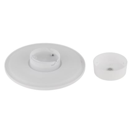 Globo - LED vägglampa för utomhusbruk LED/15W/230V 3000/4000/6000K diameter 25,2 cm IP44 vit