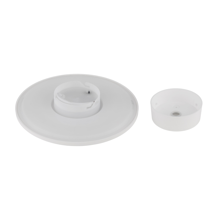 Globo - LED vägglampa för utomhusbruk LED/15W/230V 3000/4000/6000K diameter 25,2 cm IP44 vit