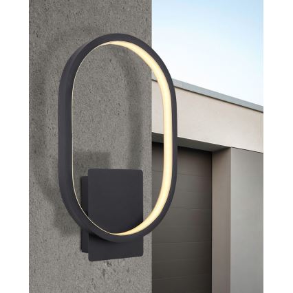 Globo - LED vägglampa för utomhusbruk LED/11W/230V IP44