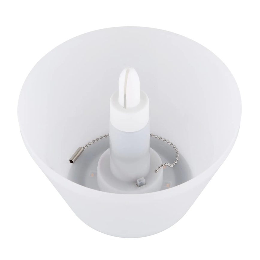 Globo - LED Solcellslampskärm av flaska 10xLED/1,5W/3V IP44