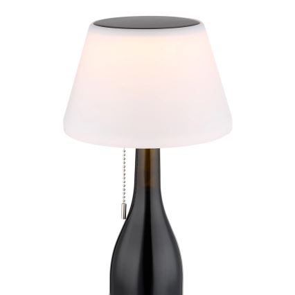 Globo - LED Solcellslampskärm av flaska 10xLED/1,5W/3V IP44