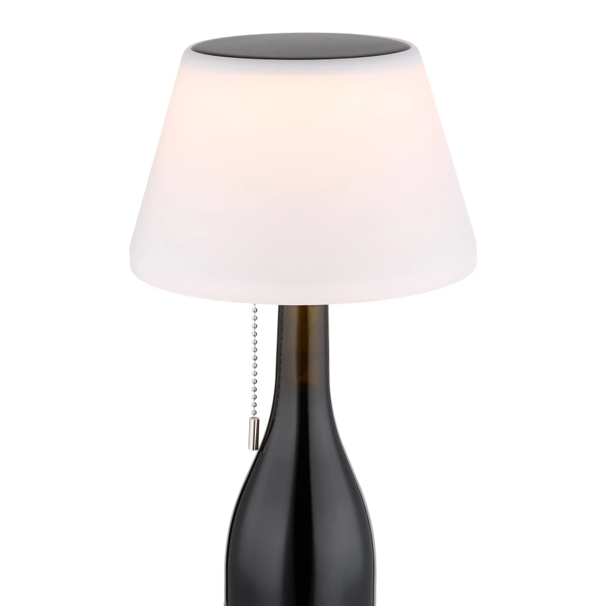 Globo - LED Solcellslampskärm av flaska 10xLED/1,5W/3V IP44