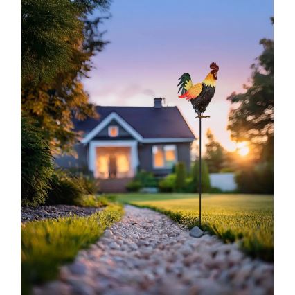 Globo - LED Solcell dekoration LED/0,02W/3V IP44 300 mAh tupp