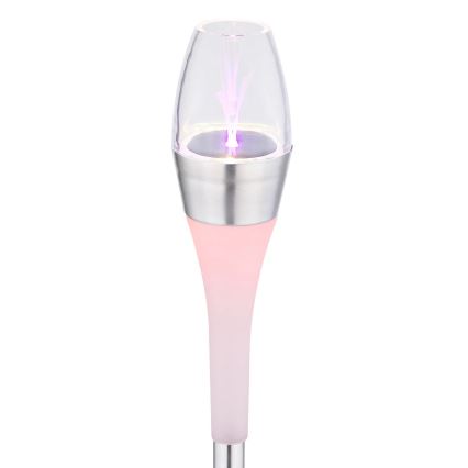 Globo - LED RGB solcellsbelysning 2xLED/0,06W/3V IP44