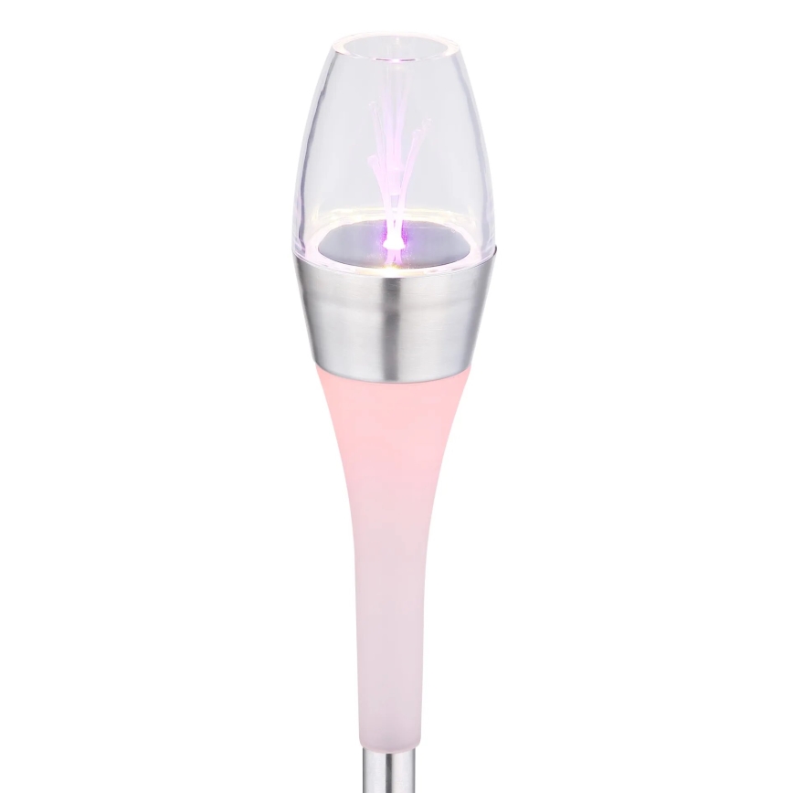 Globo - LED RGB solcellsbelysning 2xLED/0,06W/3V IP44