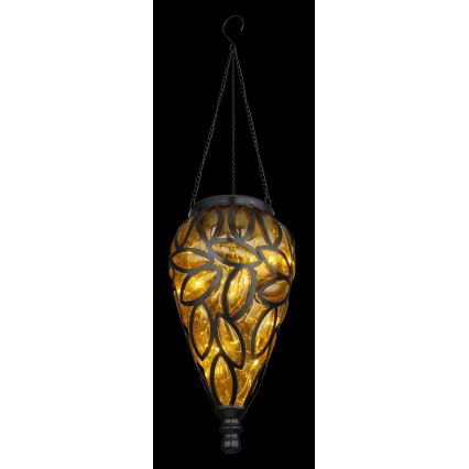 Globo - LED solcellsbelysning LED/0,9W/3,2V IP44 gul