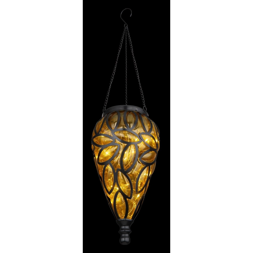 Globo - LED solcellsbelysning LED/0,9W/3,2V IP44 gul