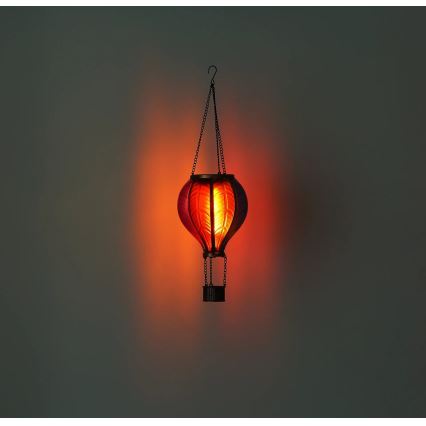 Globo - Hängande soldekoration 20xLED/0,5W/3V IP44 Flygande ballong