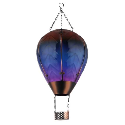 Globo - LED Hängande soldekoration 24xLED/0,2W/3V IP44 Flygande ballong