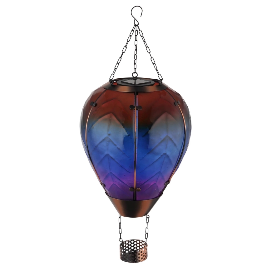 Globo - LED Hängande soldekoration 24xLED/0,2W/3V IP44 Flygande ballong