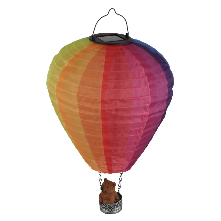 Globo - LED Hängande soldekoration 24xLED/0,06W/3V IP44 Flygande ballong