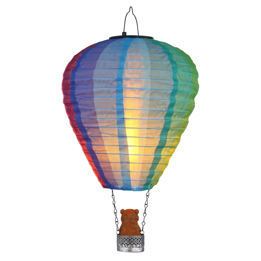 Globo - LED Hängande soldekoration 24xLED/0,06W/3V IP44 Flygande ballong