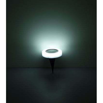 Globo - KIT 2x LED solcellsbelysning LED/0,8W/3V 3200K IP44