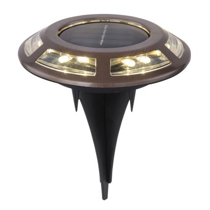 Globo - KIT 2x LED Solcellsbelysning LED/0,72W/3V 3200K IP44 300 mAh