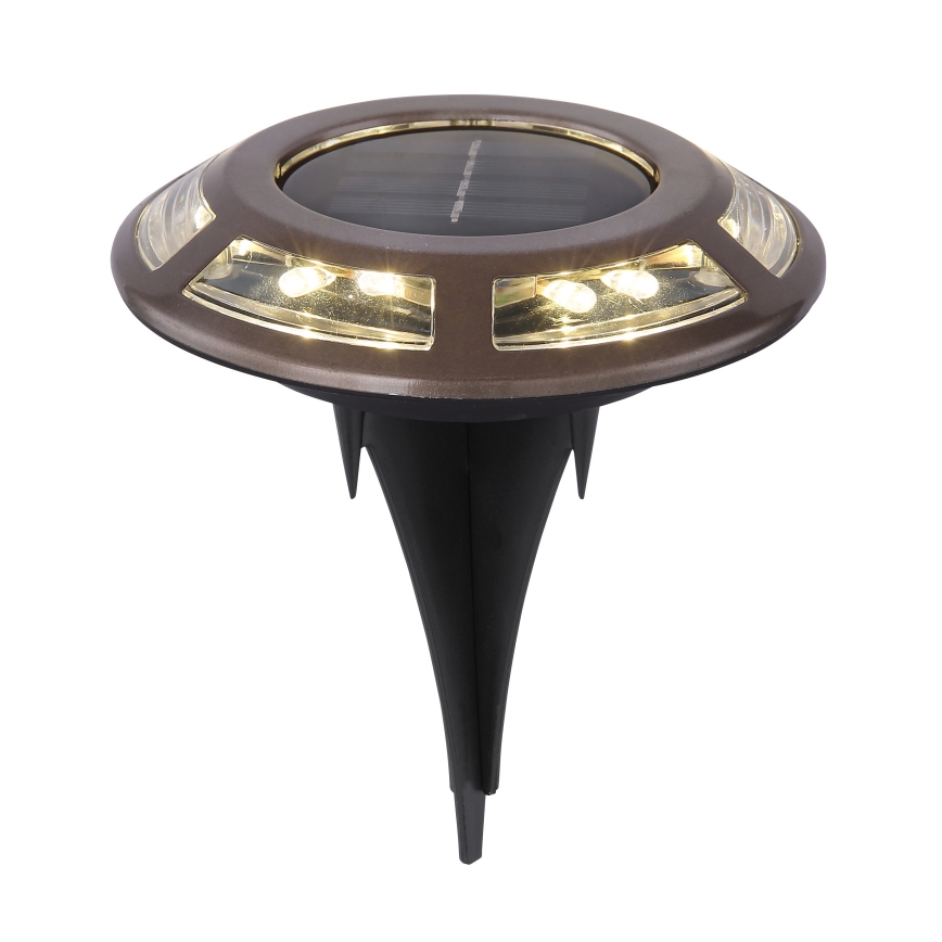 Globo - KIT 2x LED Solcellsbelysning LED/0,72W/3V 3200K IP44 300 mAh