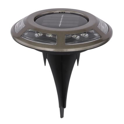 Globo - KIT 2x LED Solcellsbelysning LED/0,72W/3V 3200K IP44 300 mAh