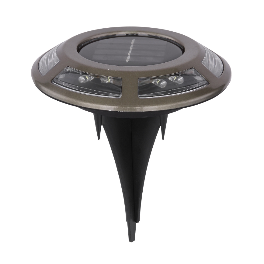 Globo - KIT 2x LED Solcellsbelysning LED/0,72W/3V 3200K IP44 300 mAh