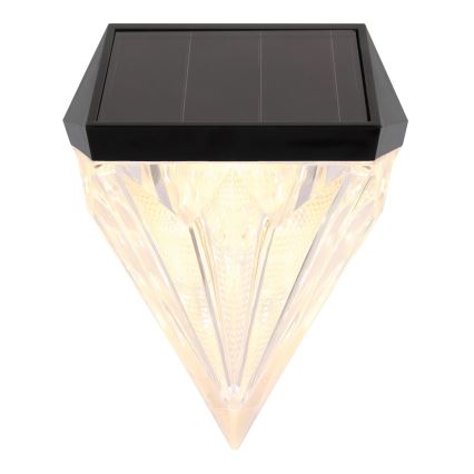 Globo - KIT 2x LED solcell väggbelysning LED/0,5W/3V IP44