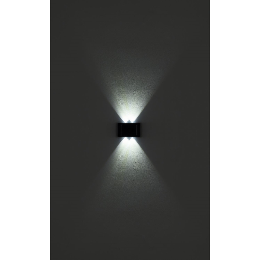Globo - KIT 3x LED solcellsbelysning LED/0,8W/3V 6500K IP44