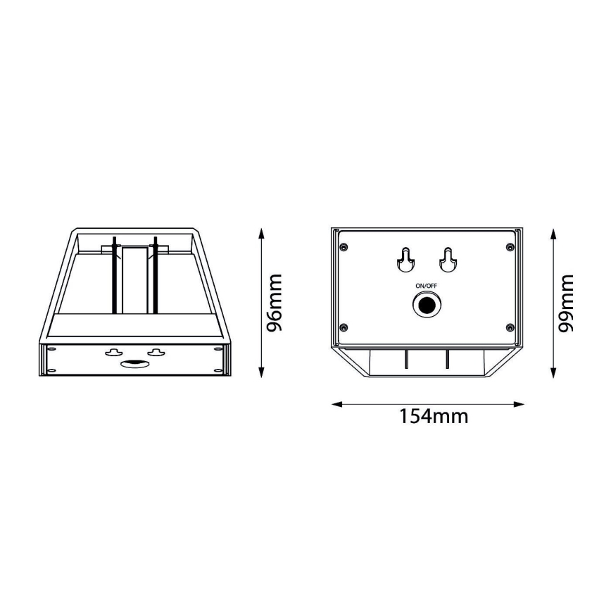 Globo - LED solcellsbelysning LED/6W/3,2V 3000K IP54