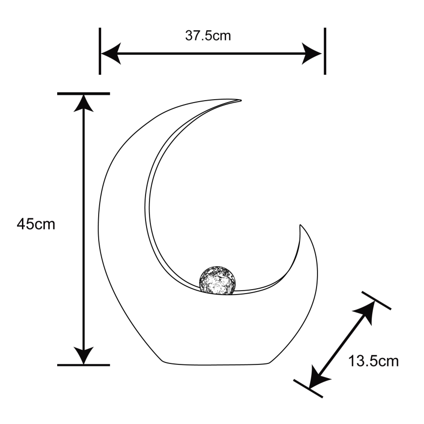 Globo - LED solcellsbelysning LED/0,06W/1,2V IP44