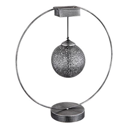Globo - LED solcellsbelysning LED/0,06W/1,2V silver IP44