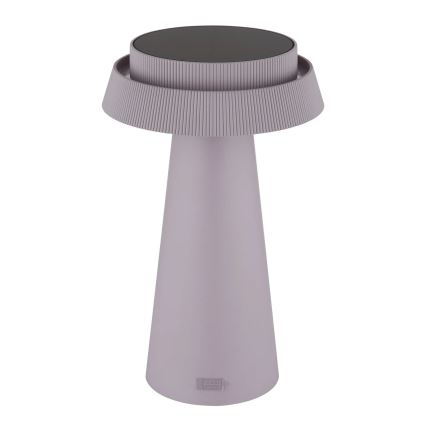 Globo - LED Ljusreglerad solcell beröring lampa LED/4W/3,7W IP54 rosa