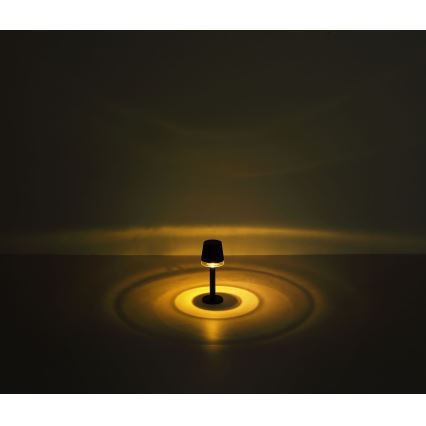 Globo - LED solcellsbelysning LED/0,5W/3,2V 3000K IP44 svart