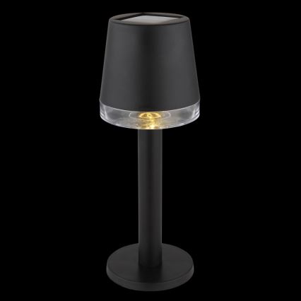 Globo - LED solcellsbelysning LED/0,5W/3,2V 3000K IP44 svart