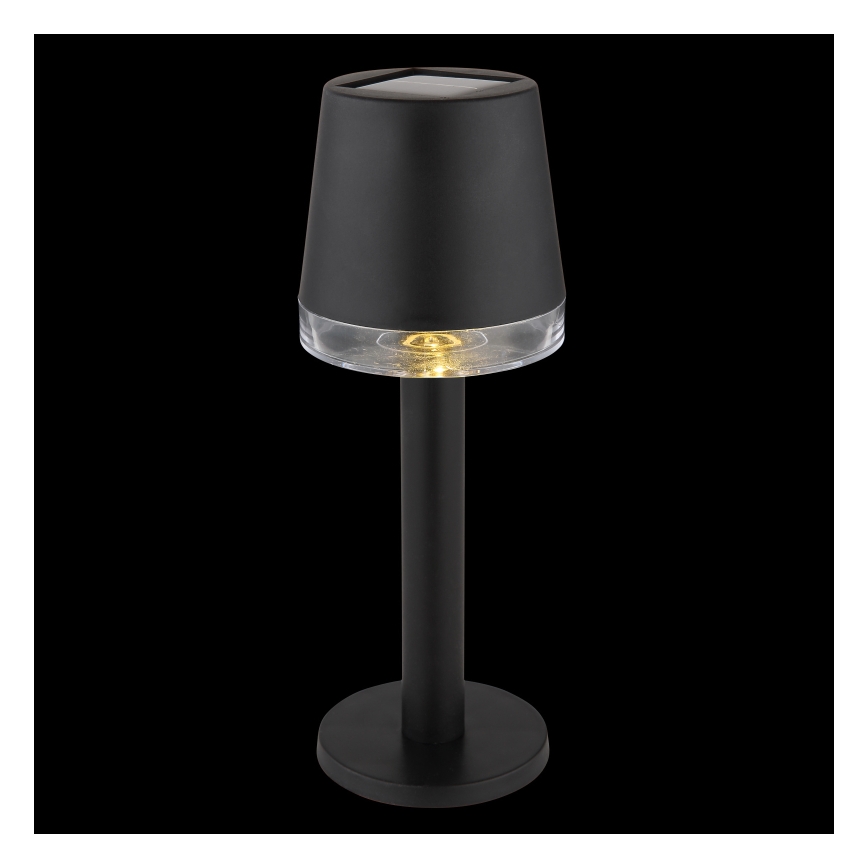 Globo - LED solcellsbelysning LED/0,5W/3,2V 3000K IP44 svart