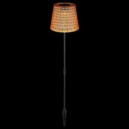 Globo - KIT 2x LED Solcellsbelysning LED/0,06W/3V IP44 40 mAh orange