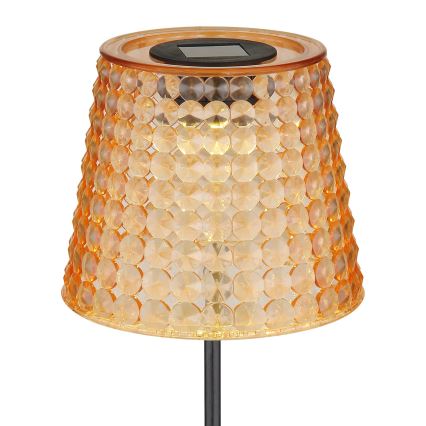 Globo - KIT 2x LED Solcellsbelysning LED/0,06W/3V IP44 40 mAh orange