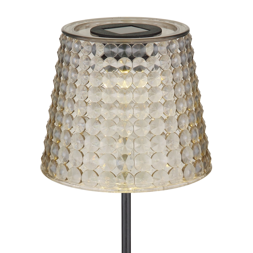 Globo - KIT 2x LED solcellsbelysning LED/0,06W/3V IP44 grå