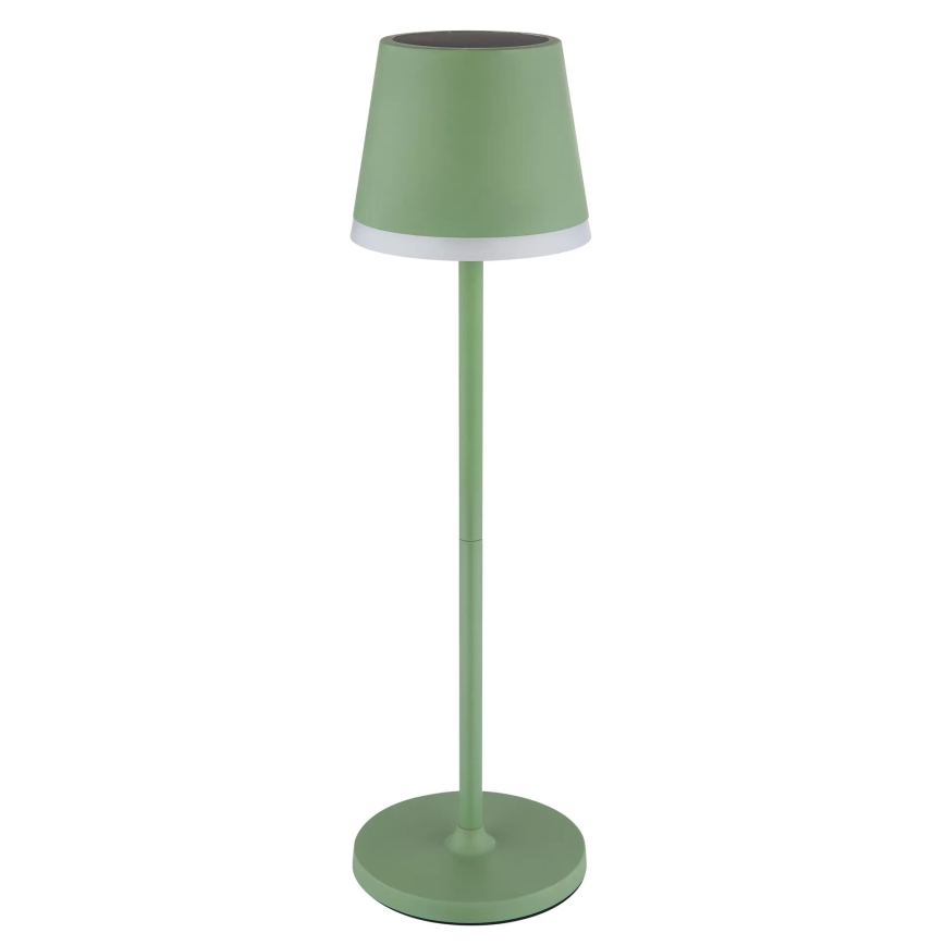 Globo - LED Solcellsbelysning LED/0,06W/3V 3000K IP44 grön
