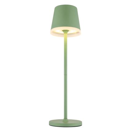 Globo - LED Solcellsbelysning LED/0,06W/3V 3000K IP44 grön
