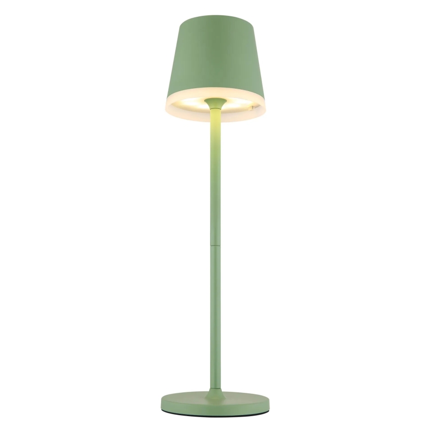 Globo - LED Solcellsbelysning LED/0,06W/3V 3000K IP44 grön
