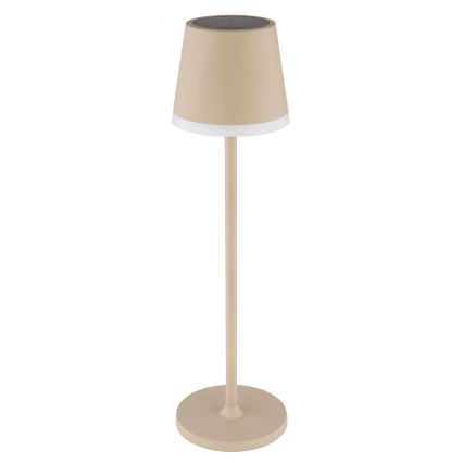 Globo - LED Solcellsbelysning LED/0,6W/3V 3000K IP44 1200 mAh beige