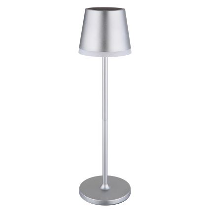 Globo - LED Solcellsbelysning LED/0,6W/3V 3000K IP44 1200 mAh matt krom