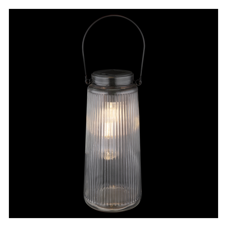 Globo - LED solcellsbelysning 2xLED/0,5W/3V 3000K IP44