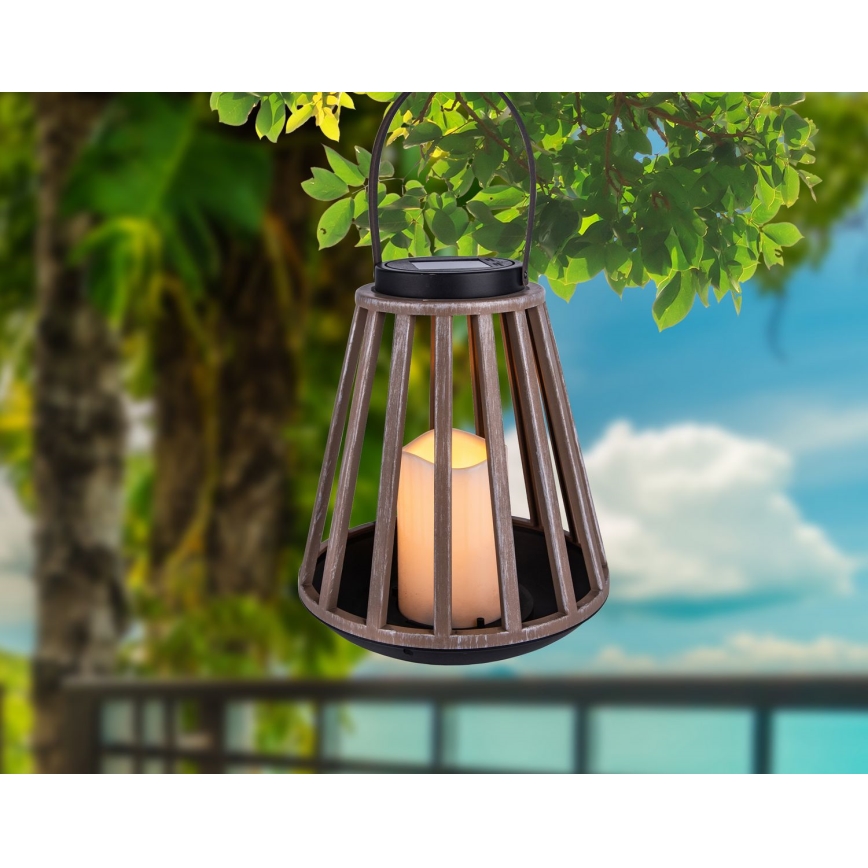 Globo - LED solcellsbelysning LED/0,06W/3V 3200K IP44