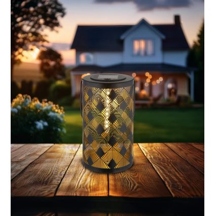 Globo - LED Solcellsdriven lykta LED/0,5W/3V IP44 600 mAh