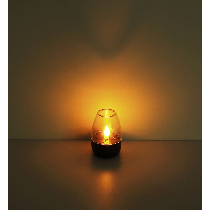 Globo - LED solcellsbelysning LED/0,02W/1,2V 1800K IP44