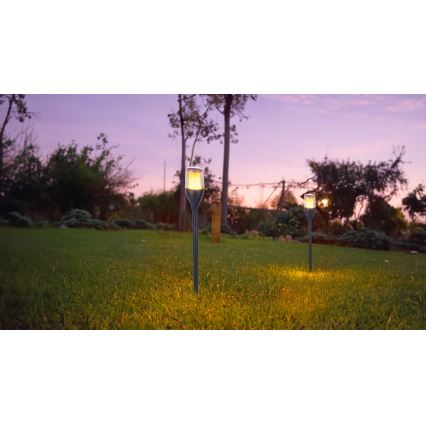 Globo - LED solcellsbelysning LED/2,4W/3V 1600K IP44