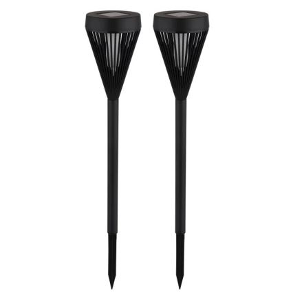 Globo - KIT 2x LED solcellslampa LED/0,1W/1,2V IP44