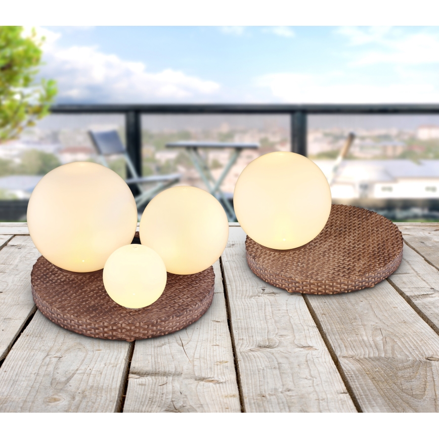 Globo - LED solcellsbelysning LED/1,2V IP44